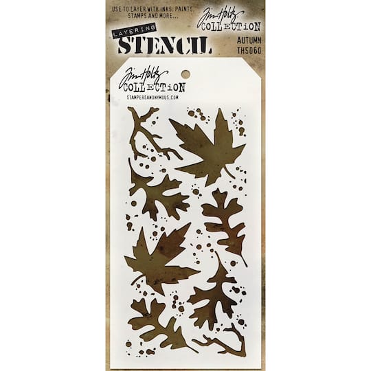 Stampers Anonymous Tim Holtz&#xAE; Autumn Layering Stencil
